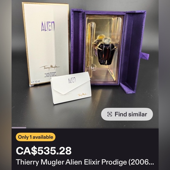 ✨Thierry Mugler Prodigy✨Pure Elixir✨ Collectors Piece - Picture 9 of 12